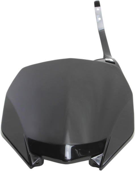 Replacement Front Number Plate Black