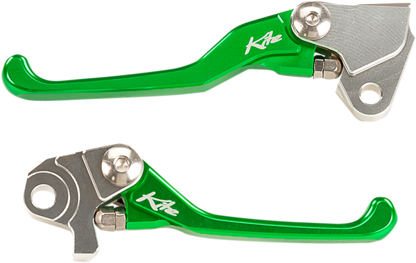 Unbreakable Pivot Clutch And Brake Levers Green