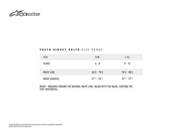 Centură Spate Copii Alpinestar Sequence Black Red-0