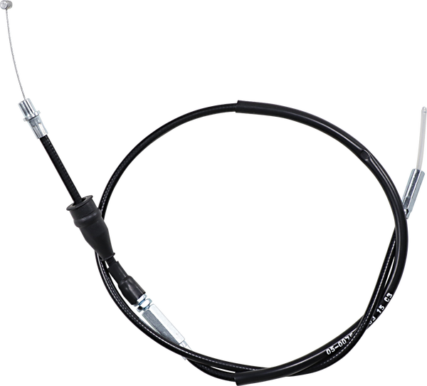 Black Vinyl Throttle Cable Black