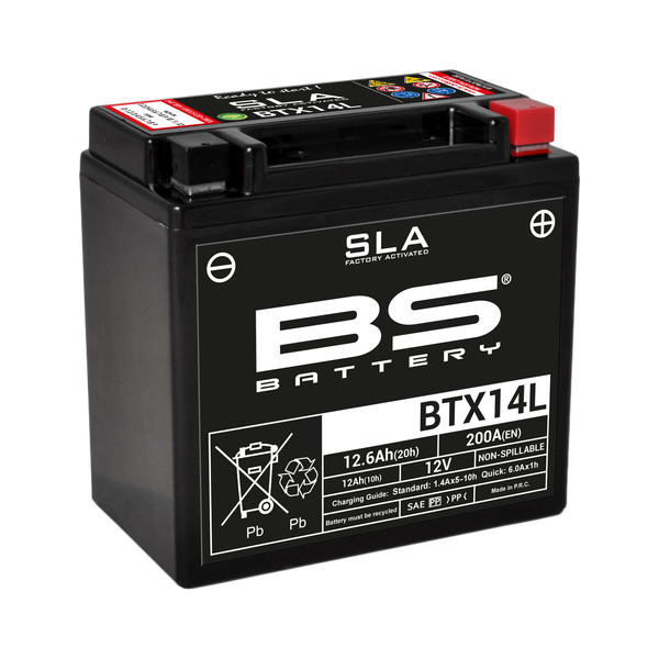 Sla Factory-activated Agm Maintenance-free Batteries Black-0