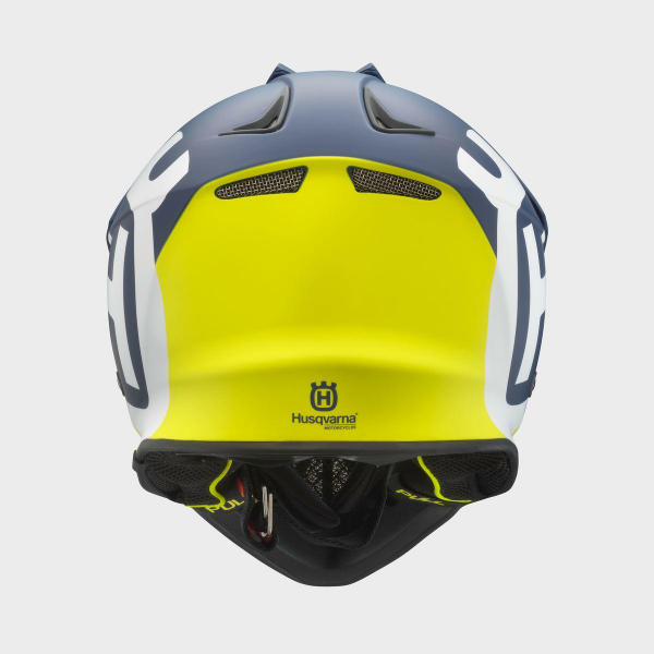 Casca Copii Husqvarna Railed Blue/Yellow-2