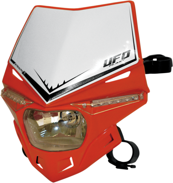 Two-piece Stealth Headlight System Red