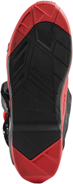 Radial Boots Replacement Outsoles Black, Red-2