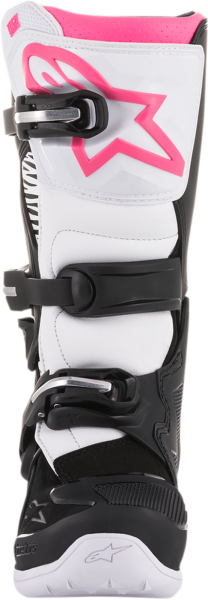 Cizme dama Alpinestar Stella Tech 3 Black White Pink-2