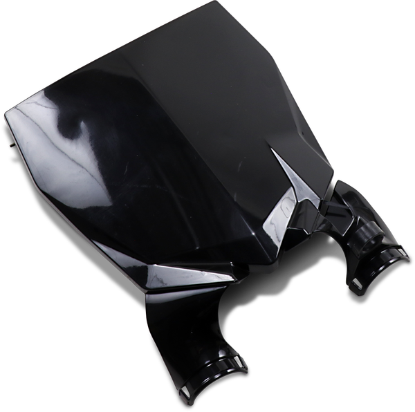 Stadium Number Plate With Fork Guards Black