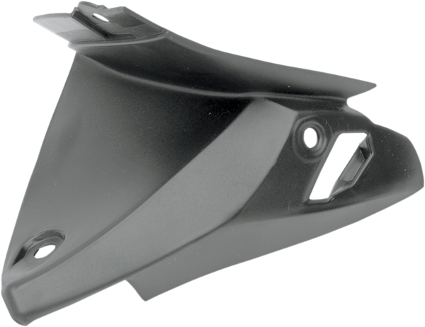 Headlight Side Plate Black