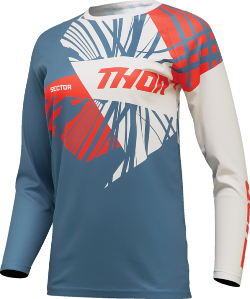 Tricou Dama Thor Sector Split Blue/White