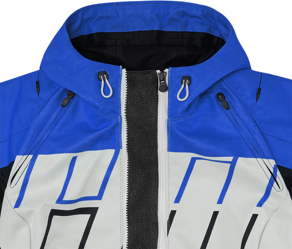 Geaca Textil Icon Airform Retro Blue/Black/White-8