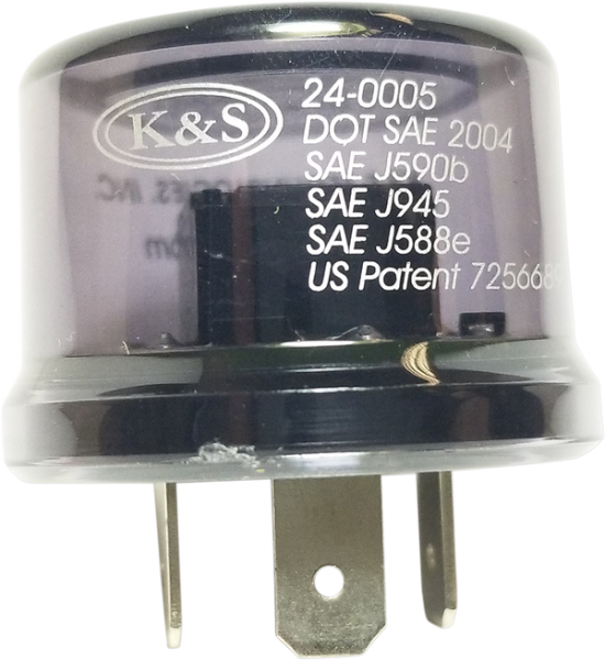 Ic Type Flasher Relay Black