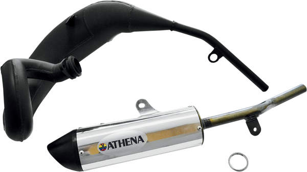 Exhaust System Black, Chrome-0