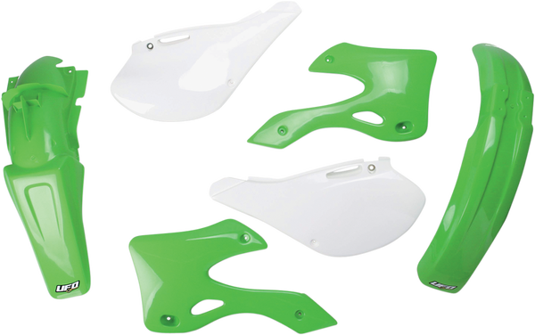 Full Body Replacement Plastic Kit Green, White