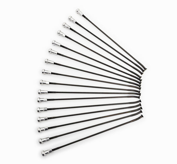 Spoke And Nipple Replacement Kit Aluminum, Black