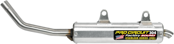 304 Silencer Aluminum, Brushed