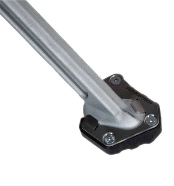 Sidestand Foot Extension Black, Silver