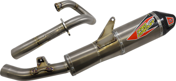 Ti-6 Pro Exhaust System Silver
