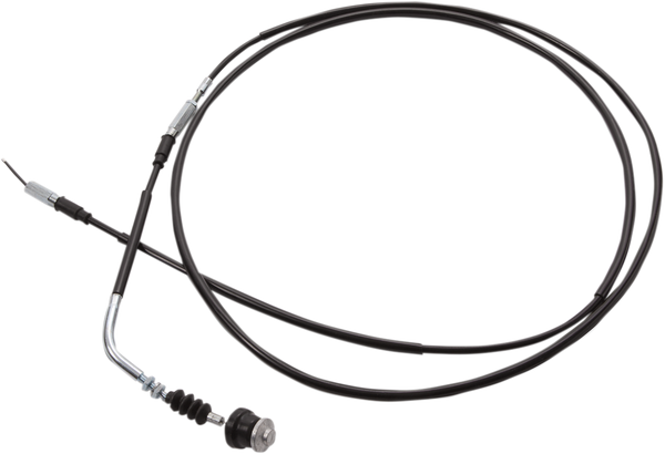 Black Vinyl Throttle Cable Black