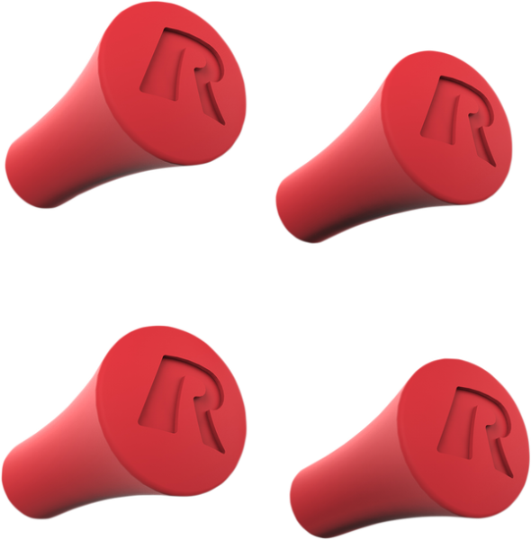 Capete Ram Mounts Cauciuc Rosii ptr Suport XGrip - Rap-uncap4redu