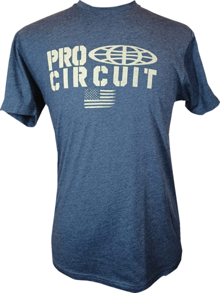 Logo Flag T-shirt Blue