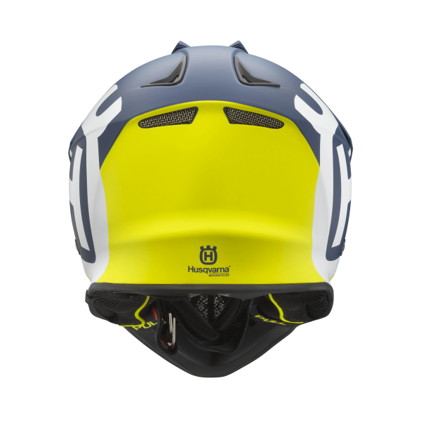 Casca Copii Husqvarna Railed Blue/Yellow-1