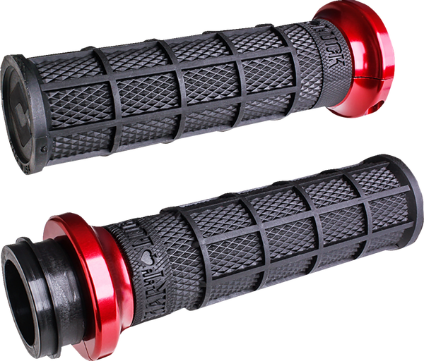 Harley Hart-luck Signature V-twin Lock-on Grips Black