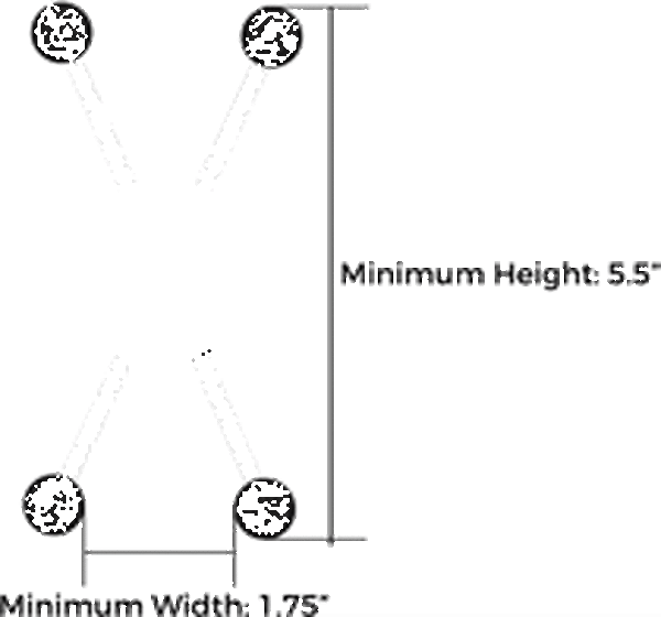 X-grip Mount Kit Black -0