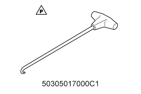 Carlig pentru intins arcuri KTM/Husqvarna/Gas-Gas-1
