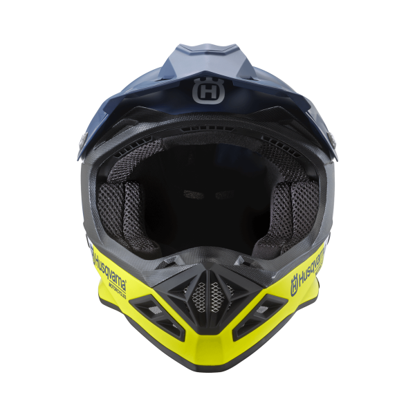 Casca Copii Husqvarna Railed Blue/Yellow-4