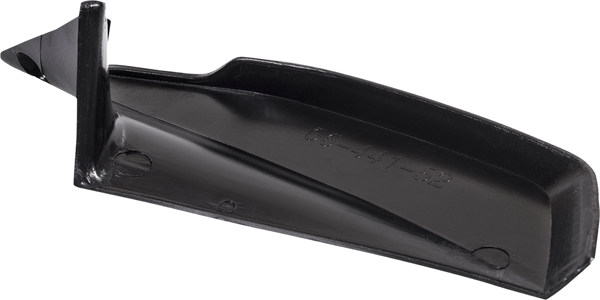 Headlight Side Plate Black