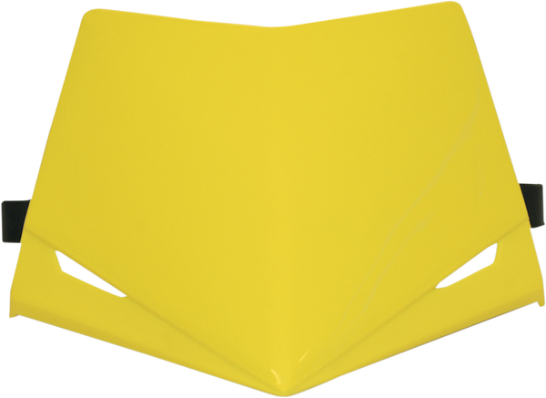 Replacement Upper Plastic For Stealth Headlights Yellow