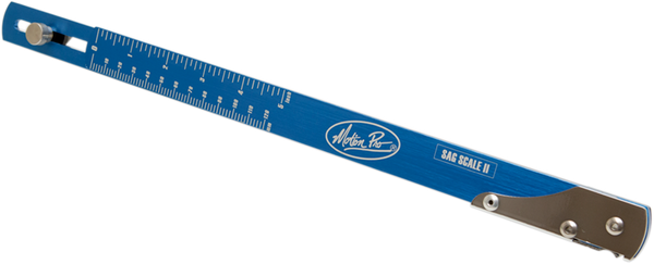 Folding Sag Scale Ii Anodized, Blue