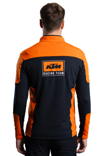 Pulover KTM Team Halfzip Orange Black-0