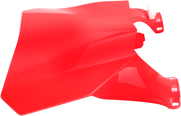 Stadium Number Plate With Fork Guards Red