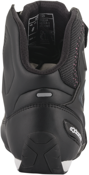Ghete dama Alpinestars Stella Faster-3 Rideknit Black/Orange/Pink-6