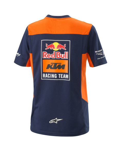 Tricou Dama KTM Replica Team Dark Blue/Orange-0