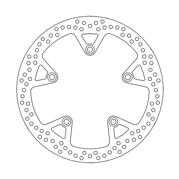 Halo Series Rear Rotor Stainless Steel