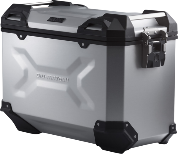 Side Case aluminiu SW-Motech TRAX ADV L 45 l Dreapta Argintiu  49x28x37 cm ALK.00.733.10000R/S