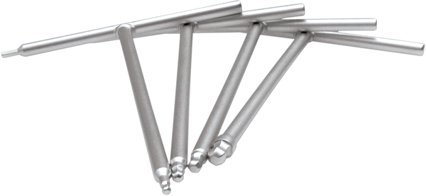 Dual-drive Allen T-handle Nickel Pewter