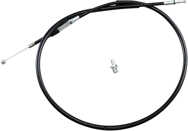 Black Vinyl Clutch Cable Black