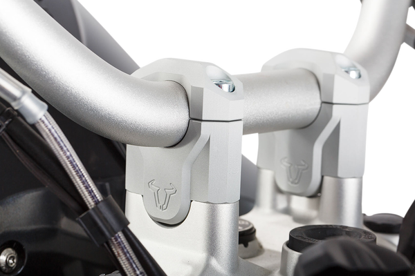 40mm Bar Riser Silver, Anodized