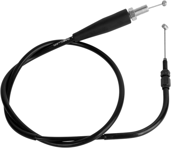 Cable Throttle Vinyl Kaw Black