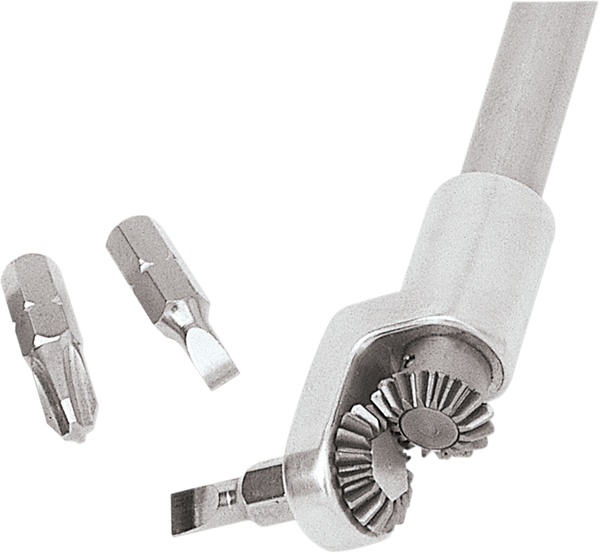 Carburetor Tool 90° With Bits Silver