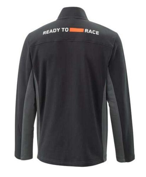 Pulover KTM Mechanic Zip Orange Black-0