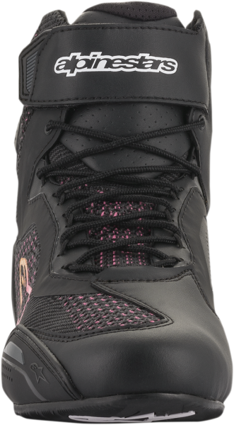 Ghete dama Alpinestars Stella Faster-3 Rideknit Black/Orange/Pink-5