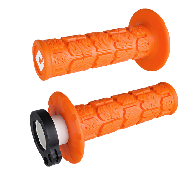 V2 Rogue Lock-on Grips Orange