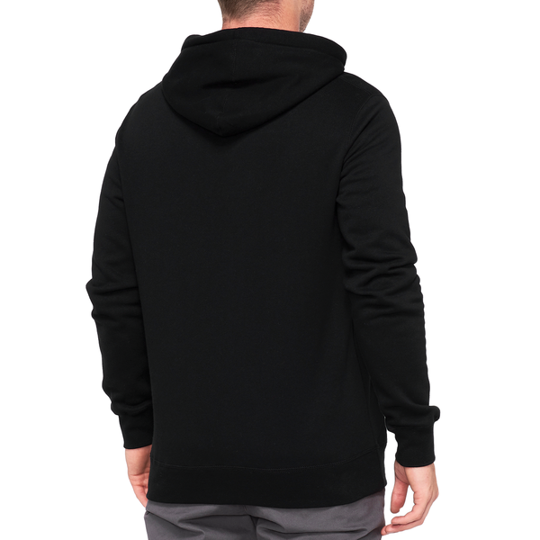 Hanorac 100% Official Fleece Zip-up Black-2