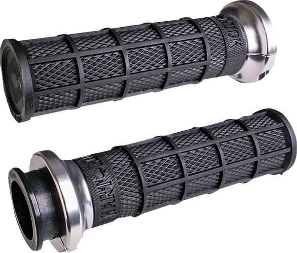 Indian Hart-luck Signature V-twin Lock-on Grips Black