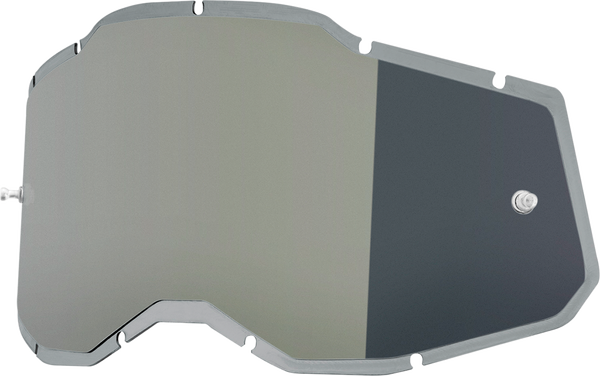 Lentila ochelari 100% Accuri 2/Racecraft 2/Strata 2 Injected Mirror Silver