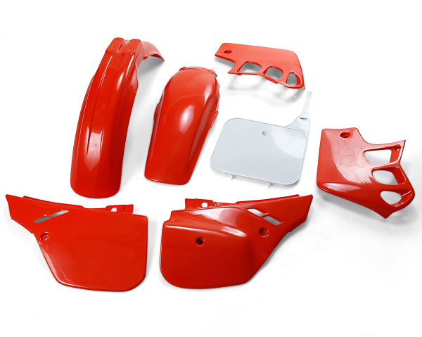 Full Body Replacement Plastic Kit Red, White