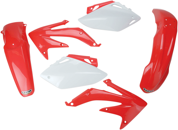 Full Body Replacement Plastic Kit Red, White